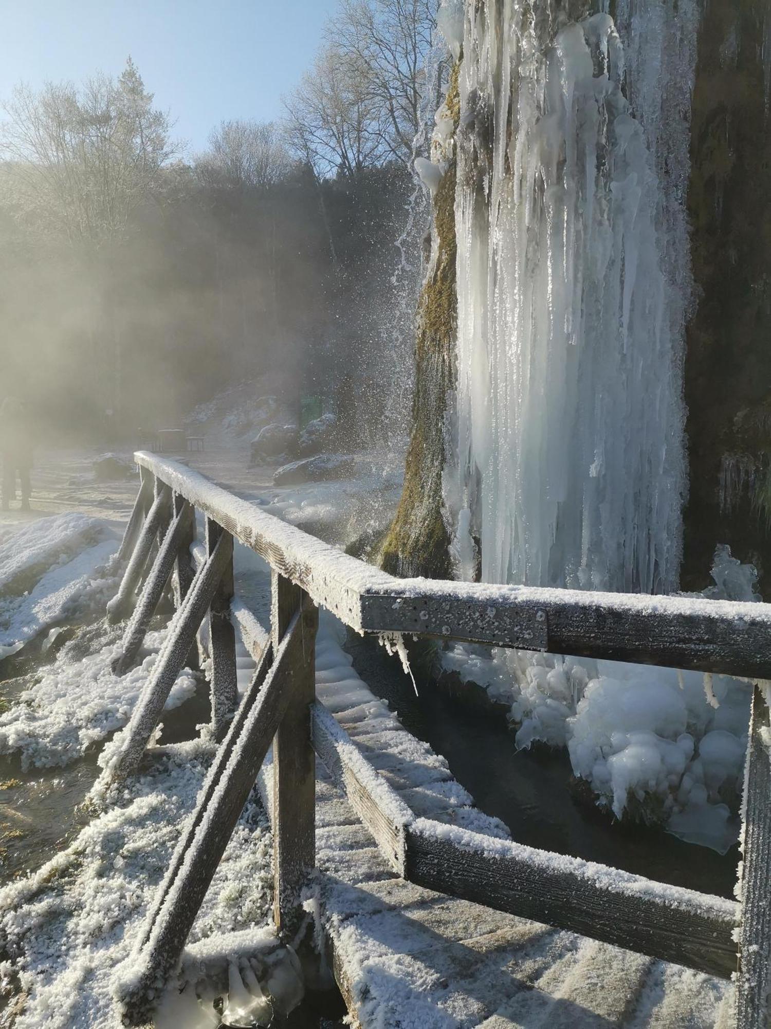 Ferienwohnung Am Wasserfall Nohn  Exterior foto